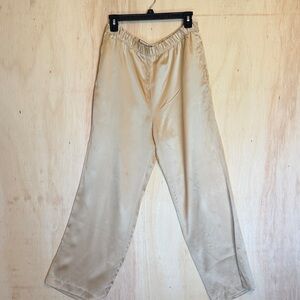 100% silk pajama pants size medium by Christine Phillipe’
